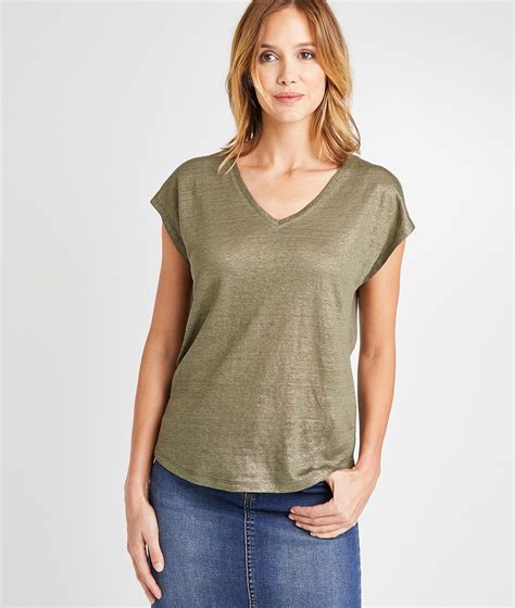 Tee-shirt en lin Cotélac