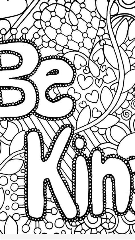 Teenage Coloring Page