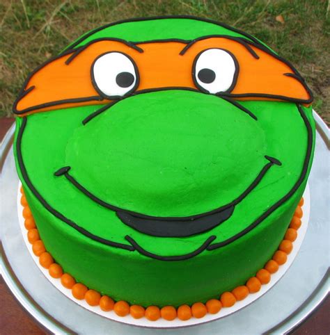 Teenage Mutant Ninja Turtle Cake Template