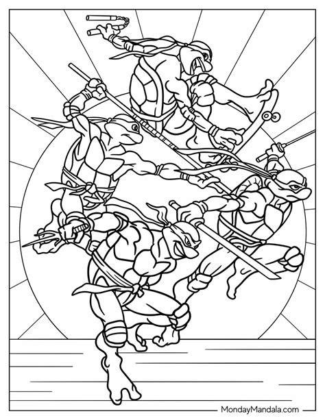 Teenage Mutant Ninja Turtle Color Pages