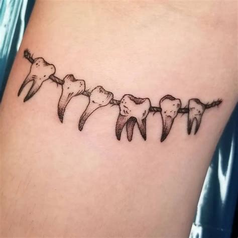 Teeth Marks Tattoo