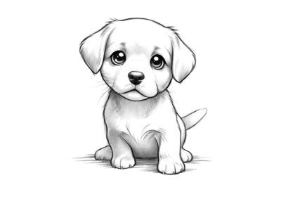 Tegninger A Hunde