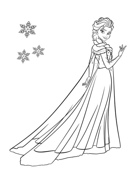 Tegninger Disney Elsa