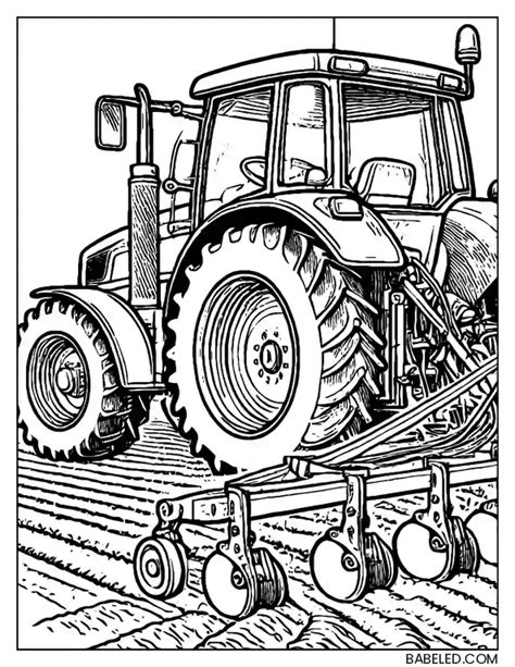 Tegninger Til Print Traktor