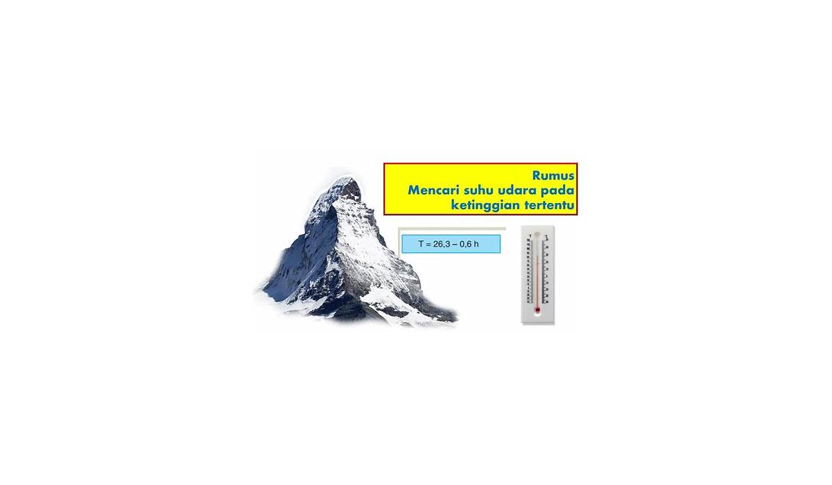 Tekanan Udara Di Pegunungan: Pengetahuan Penting Untuk Aktivitas Outdoor