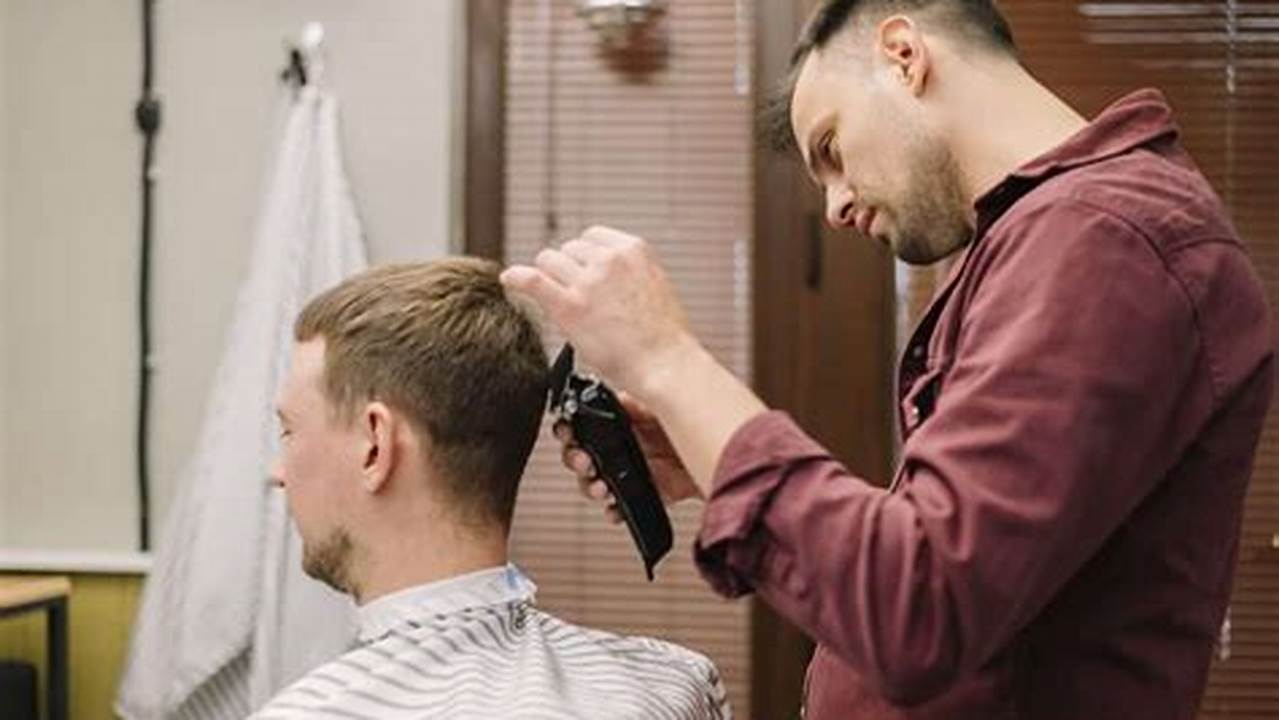 Teknik Pemotongan, Rambut Pria