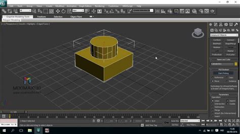 Teknik Manipulasi Objek pada 3D Max