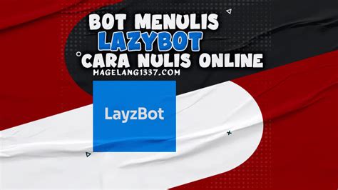 Teknologi Bot Nulis Online Indonesia