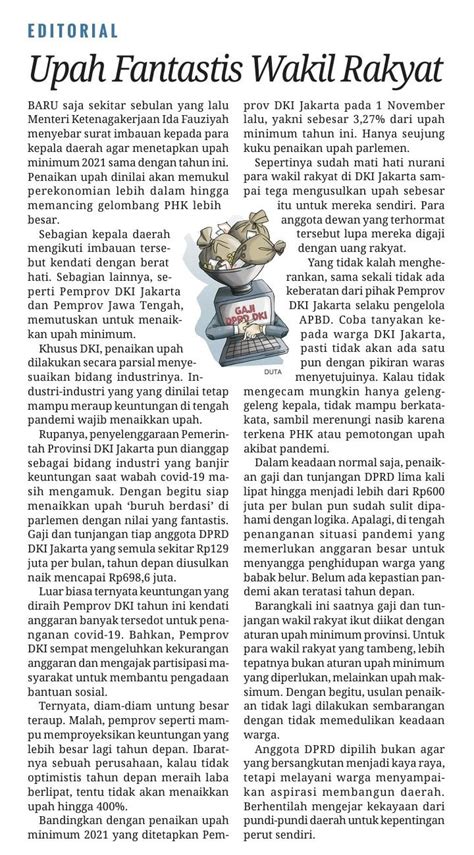 Pertanyaan Mengenai Teks Editorial dan Pendidikan di Indonesia