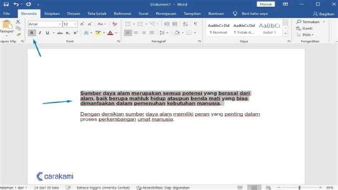 Teks Miring, Tebal & Highlight: Cara Cepat!