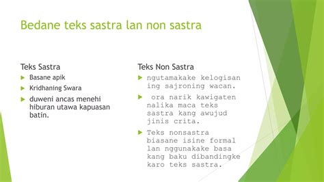 Teks Non Sastra