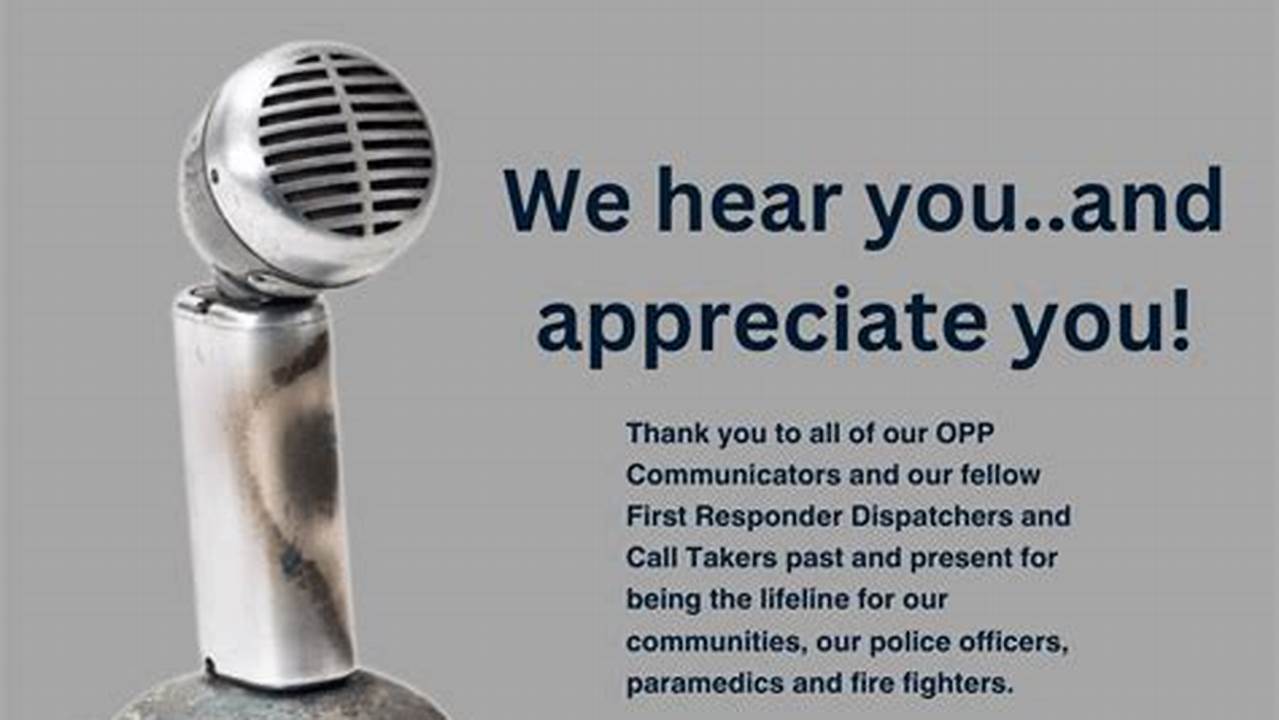 Telecommunicators Appreciation Week 2024