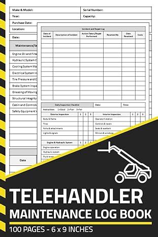 Telehandler Maintenance and Repair