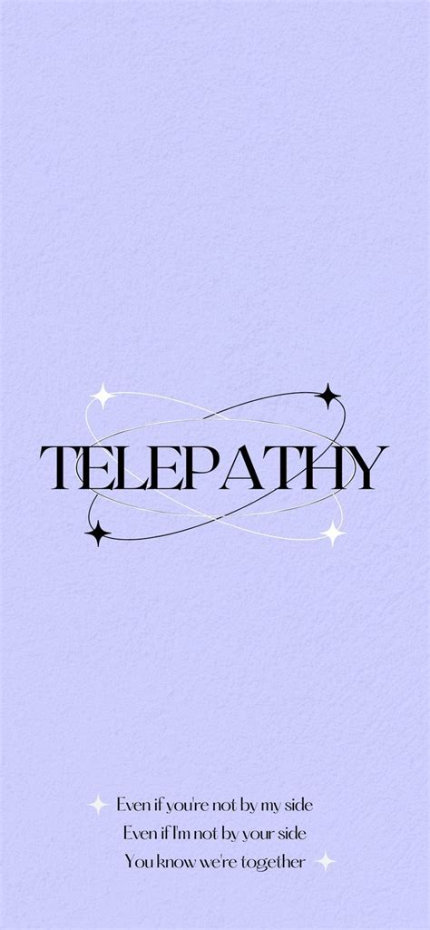 Telepathy Bts Wallpaper