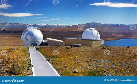 Telescopes at Lake Tekapo