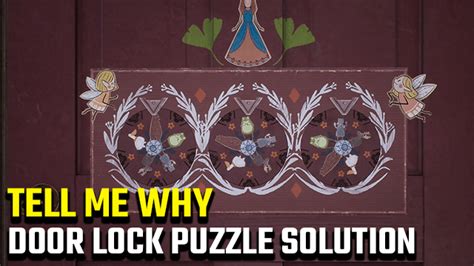 Tell Me Why Door Puzzle