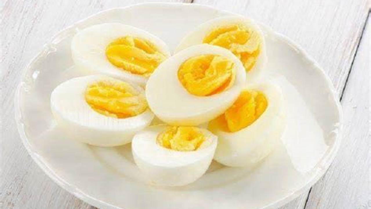 Telur Rebus Yang Matang Sempurna, Resep6-10k