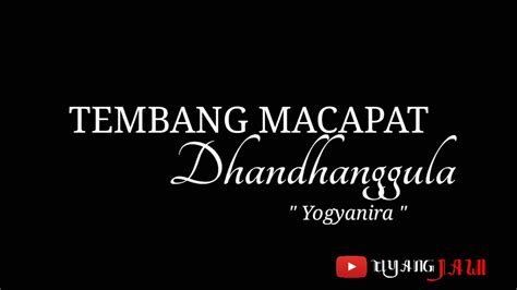 Tembang Dhandhanggula Yogyanira: Keindahan Musik Tradisional Yogyakarta