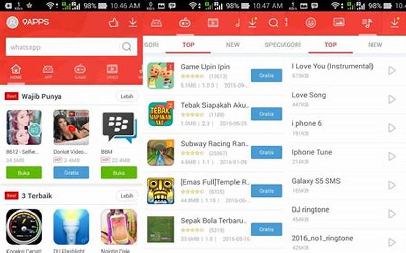 Tempat Download Aplikasi Android Gratis Selain Play Store