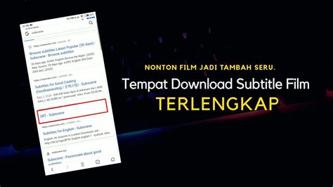 Tempat Download Film Subtitle Indonesia