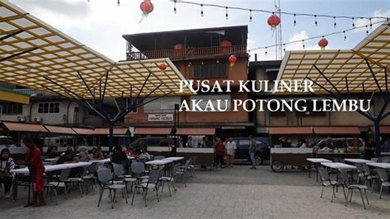 Tempat Berkumpul Dan Bersosialisasi, Kuliner