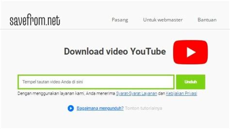 Tempat Download Video Youtube Gratis