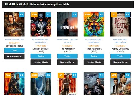 Tempat Streaming Film Gratis
