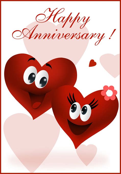Template For Anniversary Card