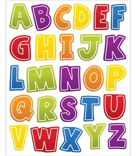 Template Of Alphabet Letters