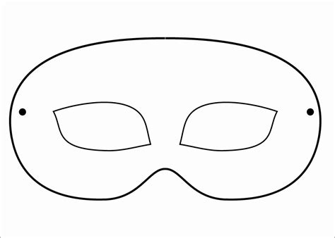 Template For A Mask