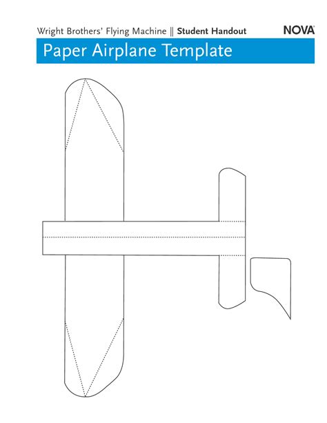 Template For Airplane