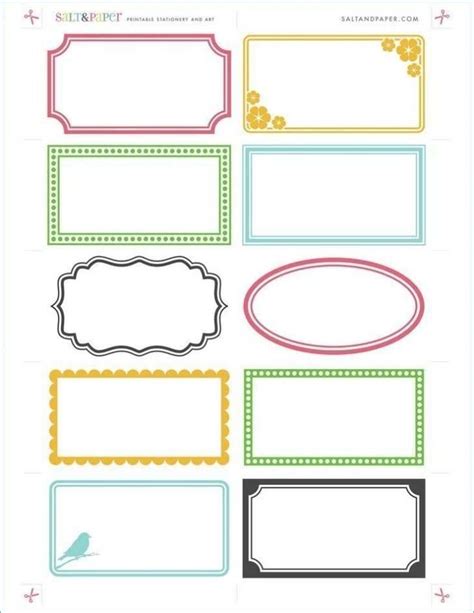 Printable Table Tent Cards Free Printable Template