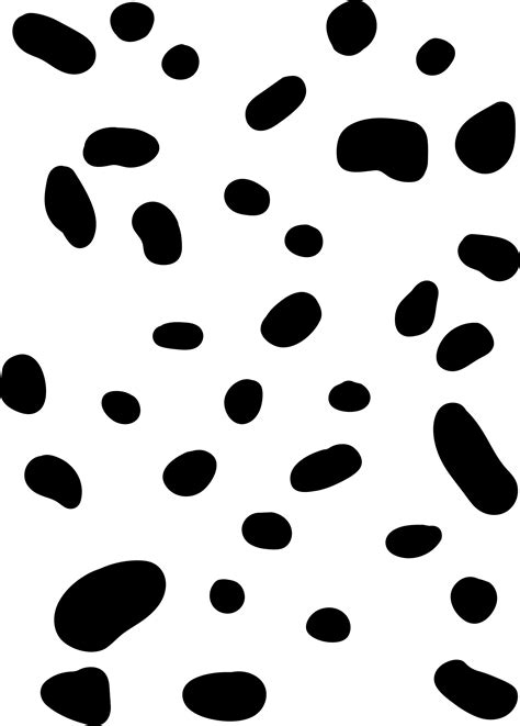 Template For Dalmatian Spots