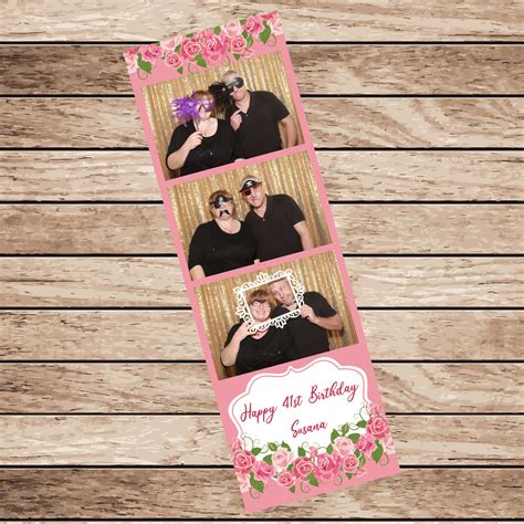 Template For Photo Booth Strip