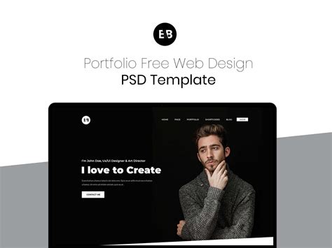 Template For Portfolio Website