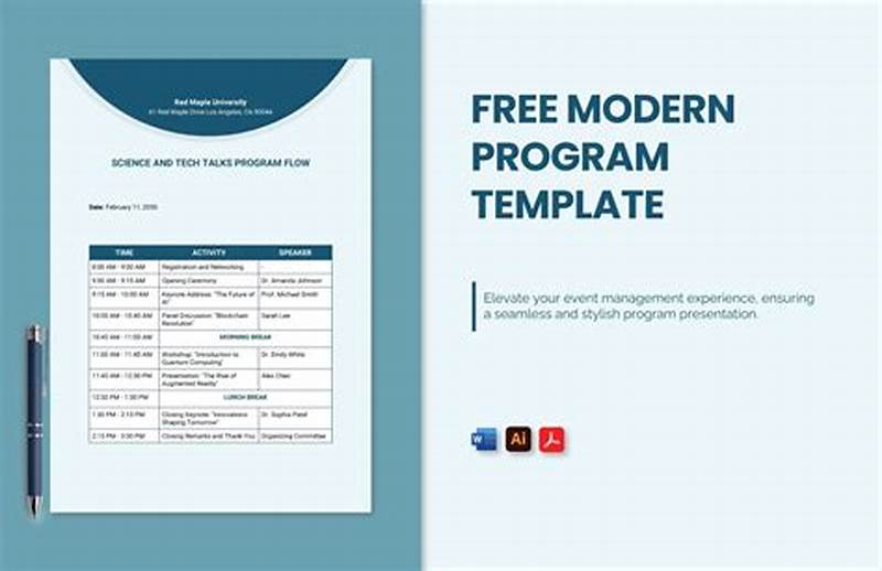 Template For Program Design