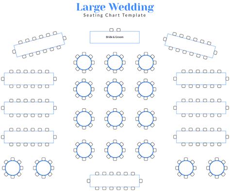 Template For Seating Chart Wedding