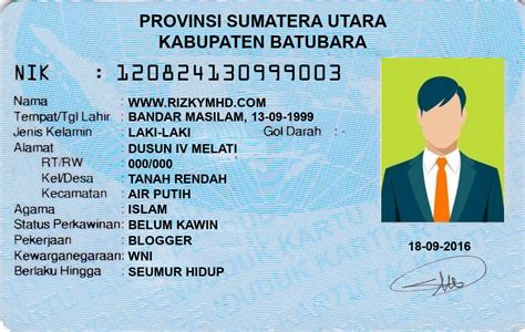 Template Ktp Psd