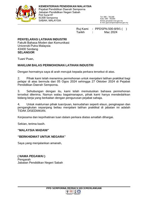 Template Surat Rasmi Docusign