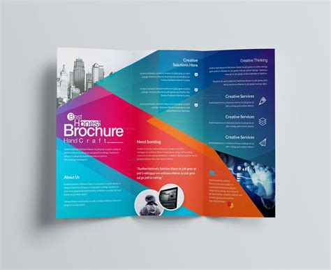 Templates For Tri Fold Brochures