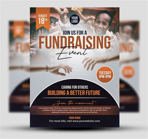 Templates For Fundraising Flyers