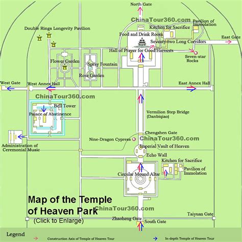 Temple of Heaven map