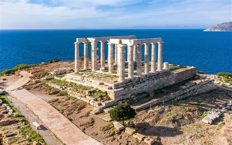 Temple of Poseidon Structure