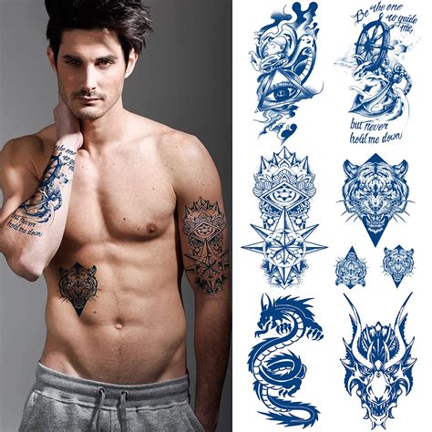 Snack Custom Temporary Tattoos For Men Pictures Fashion
