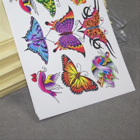 Temporary Cute Tattoo Designs On Paper