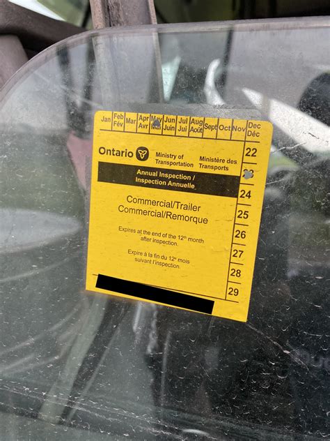 Temporary Sticker For Car Ontario