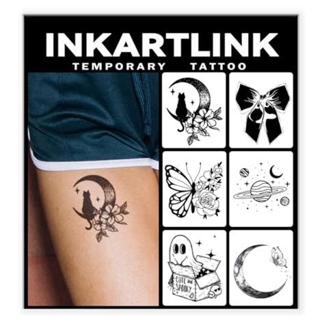 Get Inked and Glam with Long-Lasting Temporary Tattoos for 6 Months!