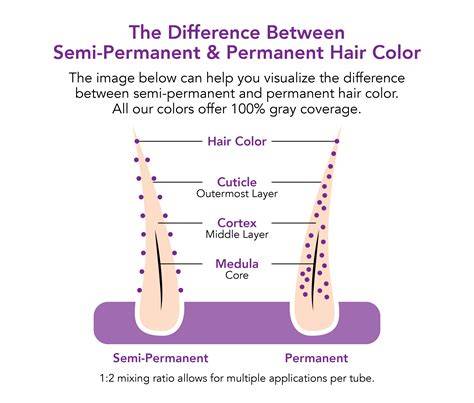Temporary vs. Permanent Color