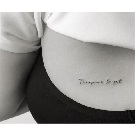 Tempus fugit tattoo Small star tattoos, Star tattoos