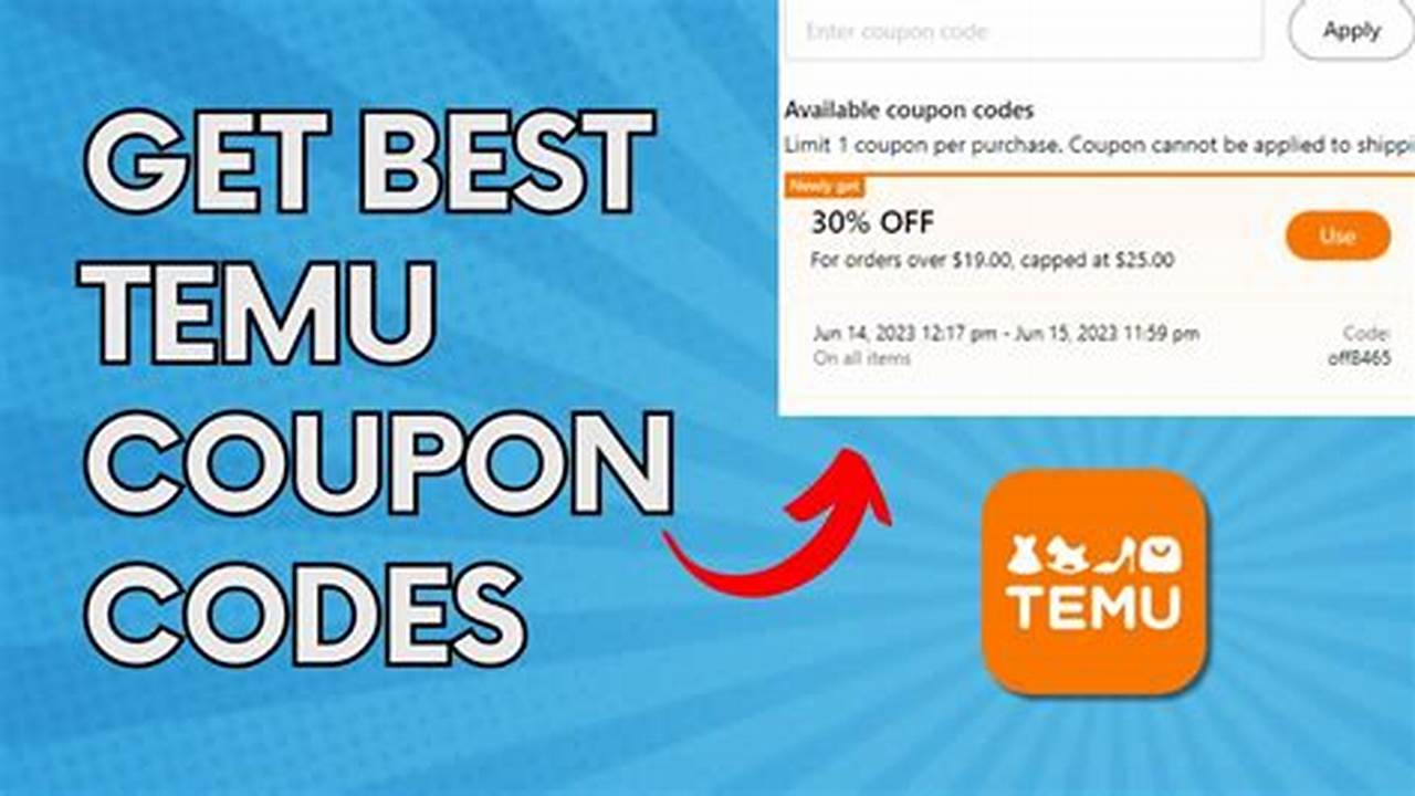Temu Coupon Code 2025